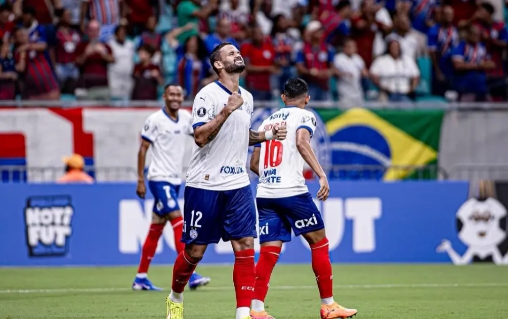 Bahia vence no tempo normal, mas cai nos pênaltis e está fora da Libertadores 2026