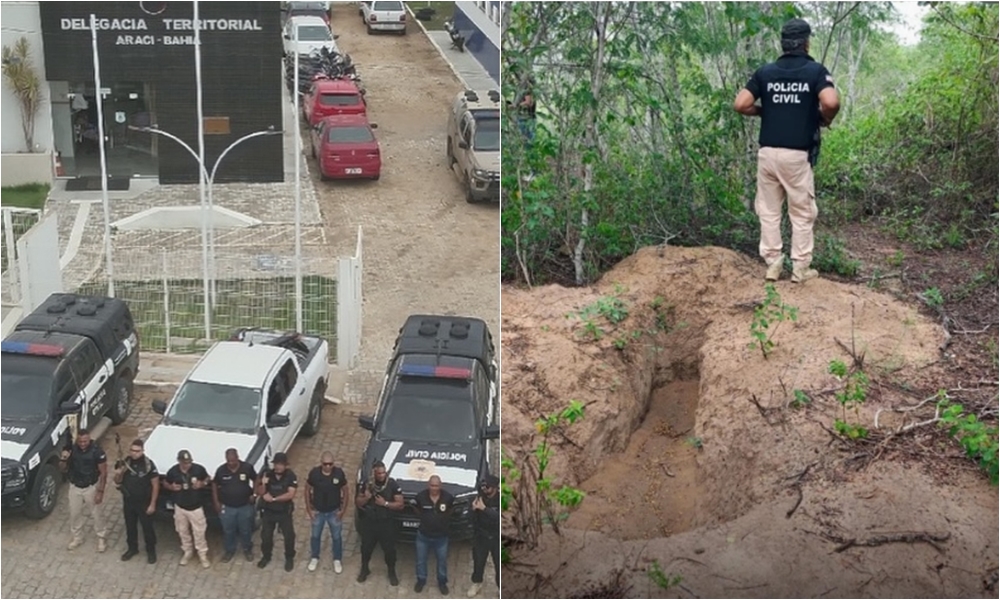 Operação Integração cumpre mandados contra investigados por homicídio e ocultação de cadáver em Araci