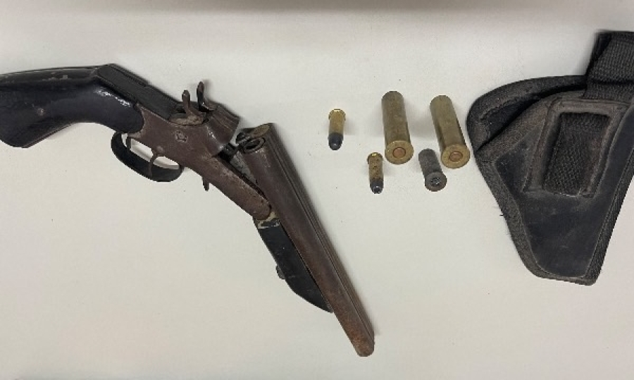 Homem de 64 anos é conduzido pela PM após ser flagrado com arma artesanal em Araci