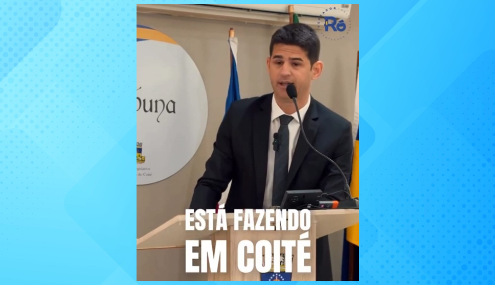 Vereador sugere que Prefeito Marcelo Araújo vote e faça campanha para Jerônimo em Coité