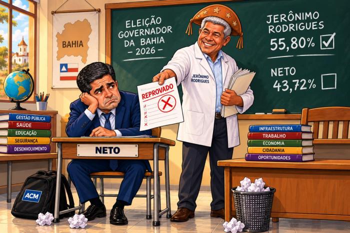 ACM Neto, Bruno Reis e a insistência em não reconhecer a derrota para um professor. Imagine para um filho de vaqueiro.