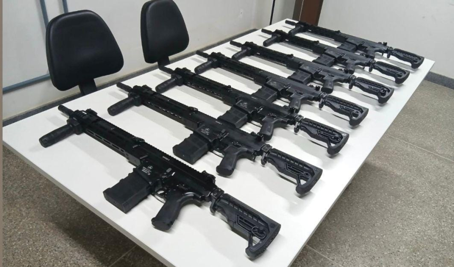 Polícia Militar reforça arsenal do 16º BPM em Serrinha com novos fuzis calibre 7,62