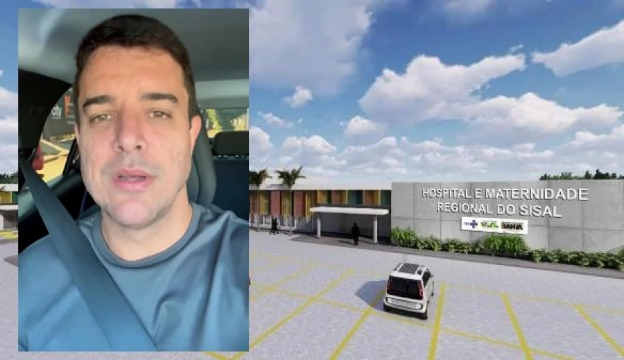 Prefeito de Serrinha agradece a Jerônimo e Lula após conclusão da licitação para construção do Hospital Regional