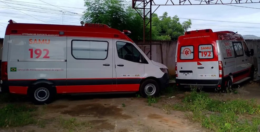 Ambulâncias do Samu são abandonadas em município do interior da Bahia