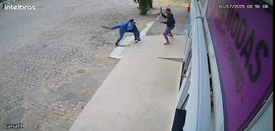 Briga com facões entre dois homens assusta moradores de distrito em Piritiba