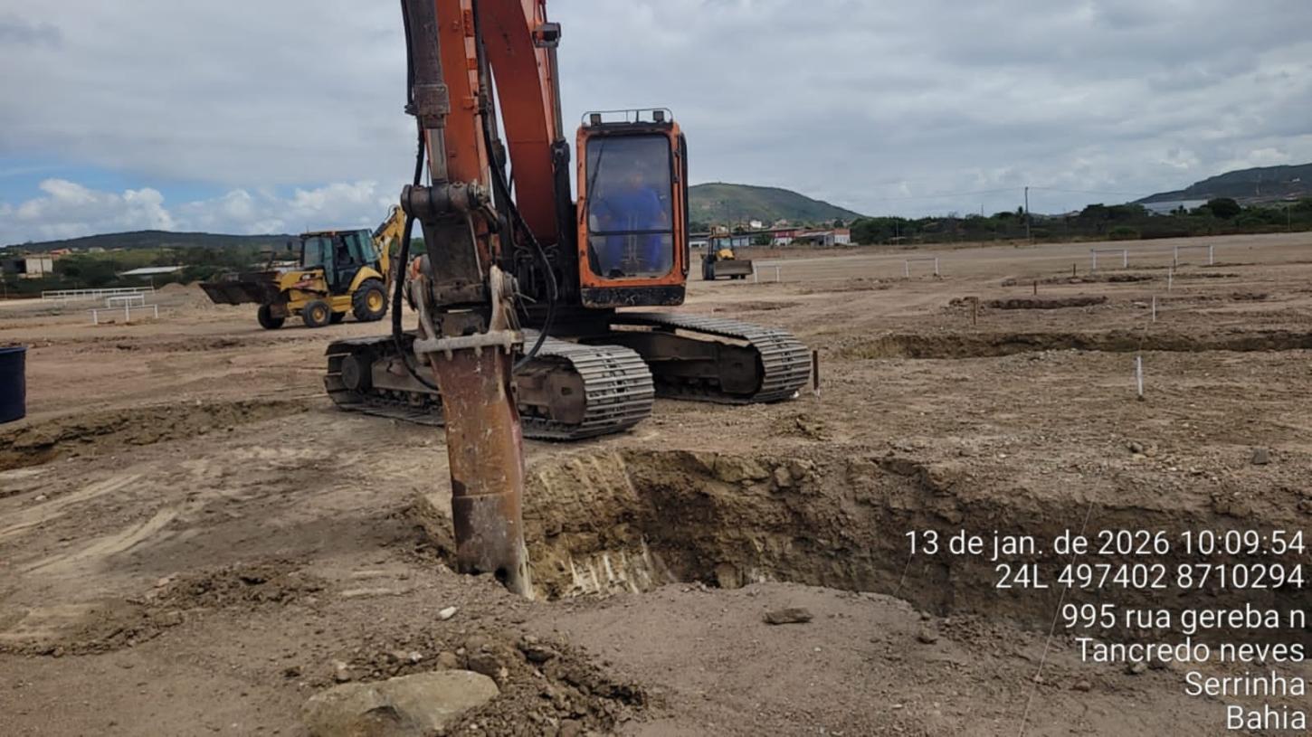 Obras do Hospital e Maternidade Regional do Sisal seguem dentro do cronograma, afirma engenheiro responsável