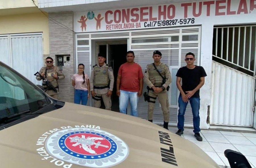 Polícia Militar e Conselho Tutelar alinham ações de proteção a menores em Retirolândia