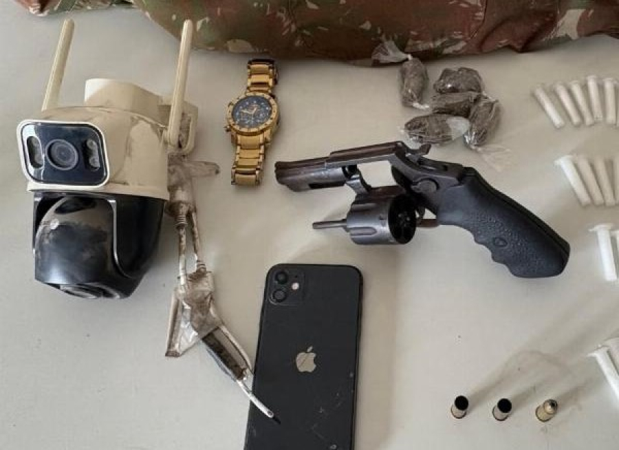 Suspeito é baleado após reagir a abordagem durante operação contra o tráfico em Água Fria