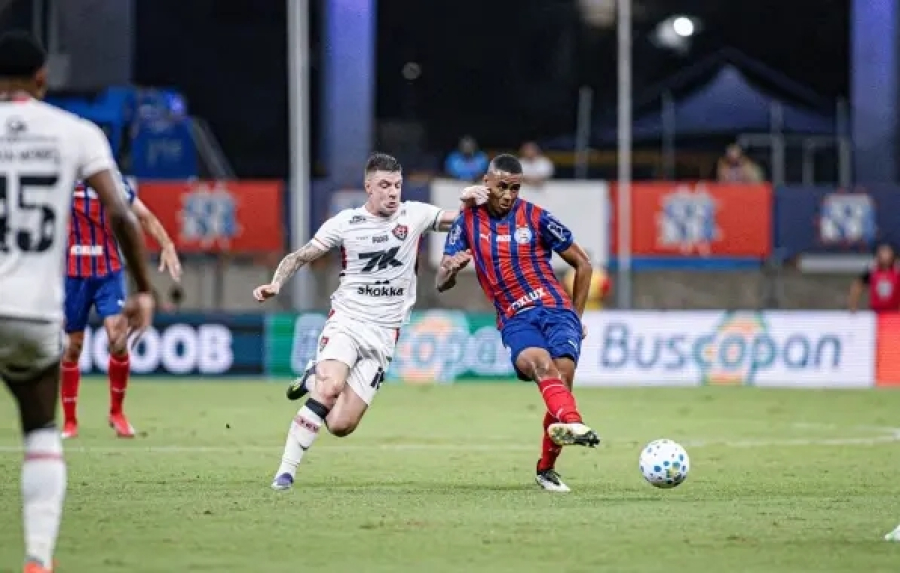 Ba-Vi termina empatado na Arena Fonte Nova em clássico movimentado
