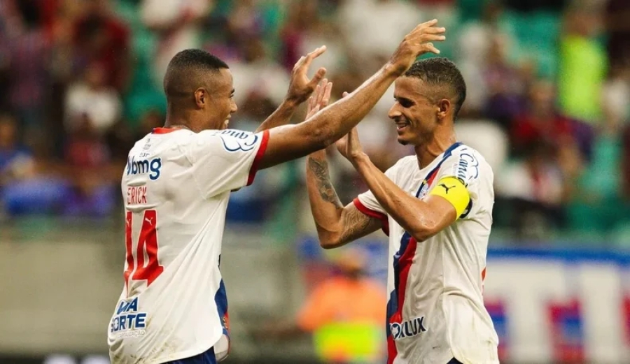 Bahia é o único invicto no Brasileirão, e se firma na terceira posição após vencer o Bragantino