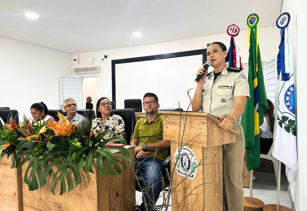 Comandante do 16º BPM participa do lançamento de associação de mulheres artesãs em Lamarão