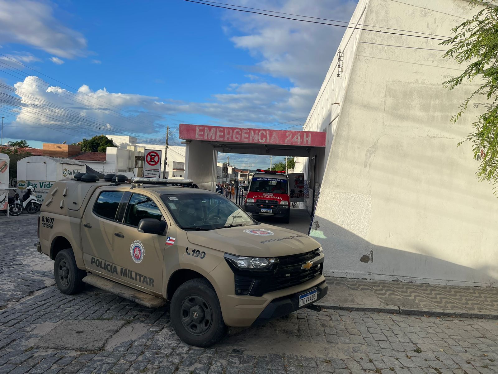 Jovem é baleado após desobedecer blitz da PRE na BA-409 entre Coité e Serrinha