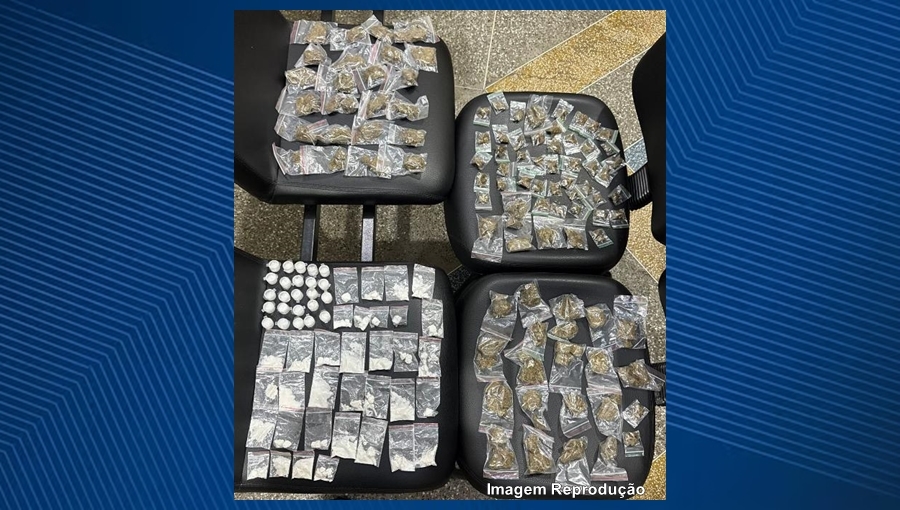 PM apreende cocaína, maconha e balança de precisão após abordagem em Valente
