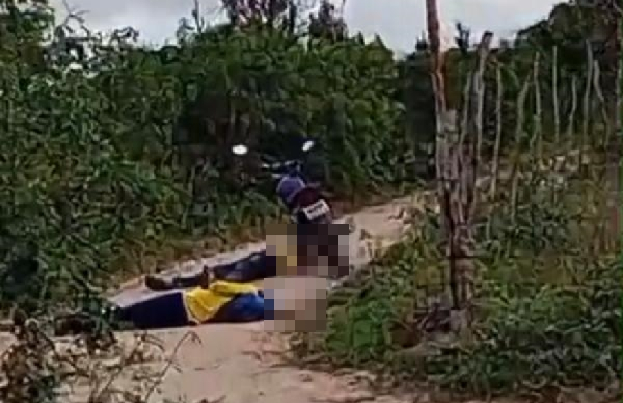 Dois homens são encontrados mortos ao lado de motocicleta na zona rural de Santaluz