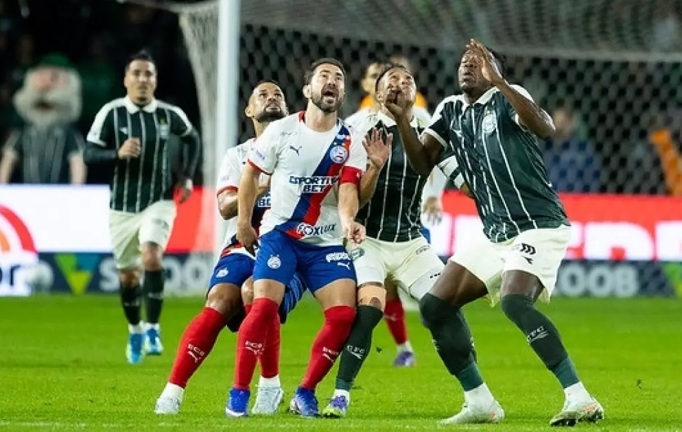 Bahia perde para o Coritiba após queda de rendimento e segue distante do G-4