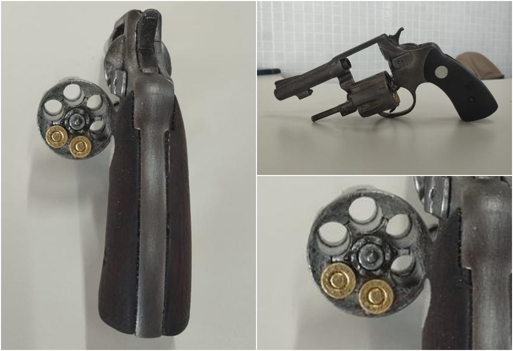 Suspeito foge ao perceber chegada da PM e abandona arma em Araci