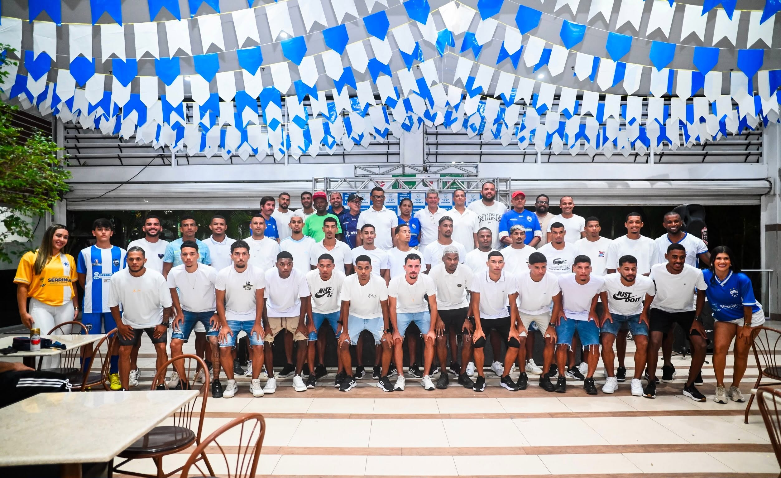 Seleção de Serrinha é apresentada oficialmente e inicia caminhada rumo ao Intermunicipal 2026