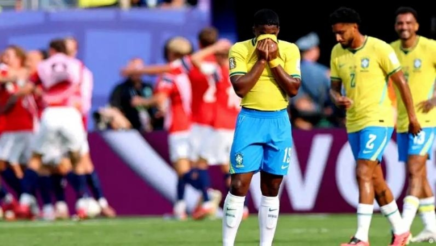 Brasil perde pênalti, vê Haaland decidir e dá adeus à Copa do Mundo