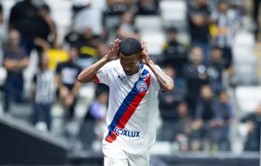 Bahia reage no segundo tempo, busca empate com o Atlético-MG e segue no G6 do Brasileirão