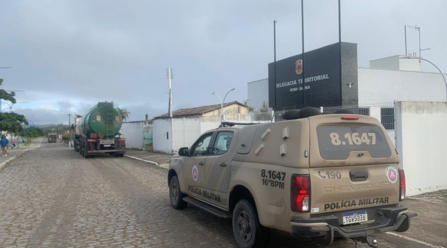 Motoristas são sequestrados durante roubo de carreta-tanque e encontrados na zona rural de Ichu