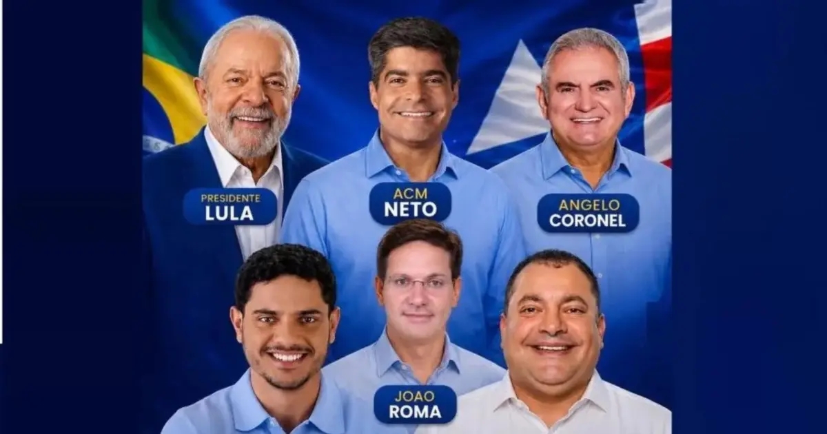Justiça Eleitoral manda retirar montagem que simulava apoio de Lula a ACM Neto nas redes sociais