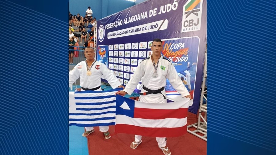 Judocas de Serrinha conquistam ouro e prata na Copa Alagoas e levam a Bahia ao pódio