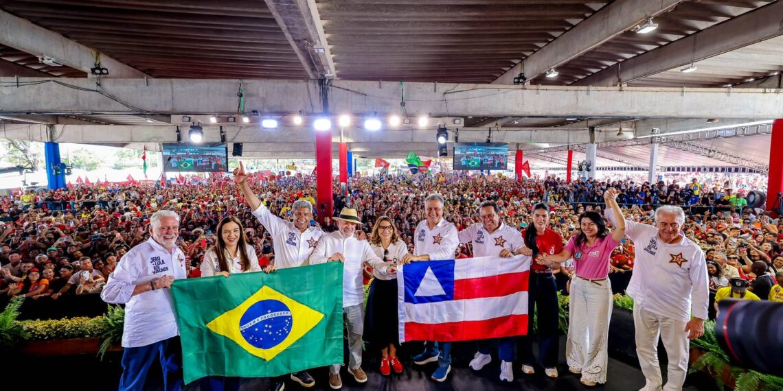 Jerônimo Rodrigues oficializa candidatura à reeleição em convenção com presença de Lula em Salvador