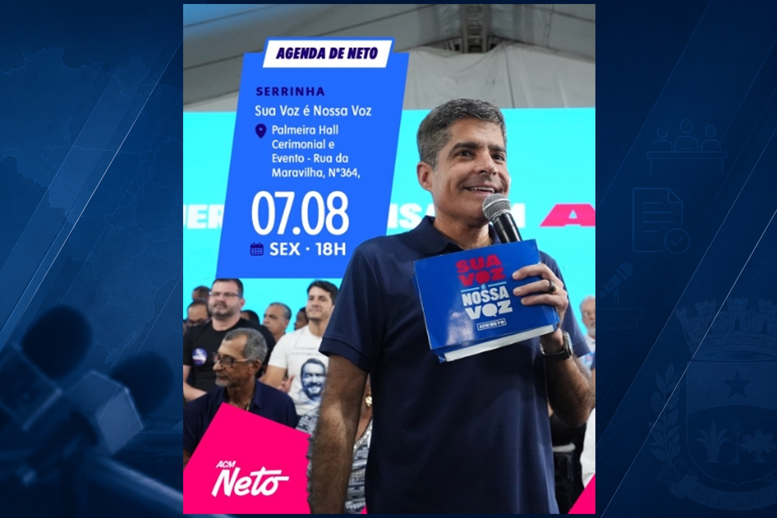 ACM Neto realiza projeto 