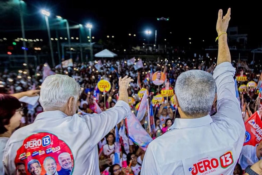 Em quinto compromisso no Sisal, Jerônimo participa de ato de Adriano Lima em Serrinha