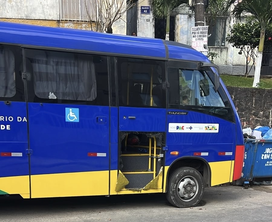 Motorista de transporte da Saúde de Santaluz é atingido na cabeça durante assalto em Salvador