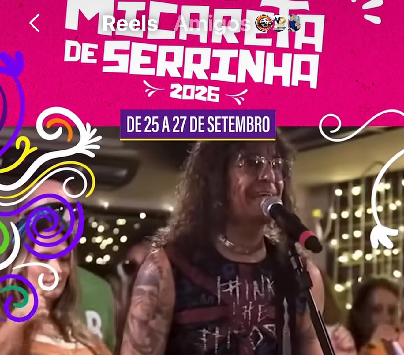 Luiz Caldas é confirmado como atração da Micareta de Serrinha 2026