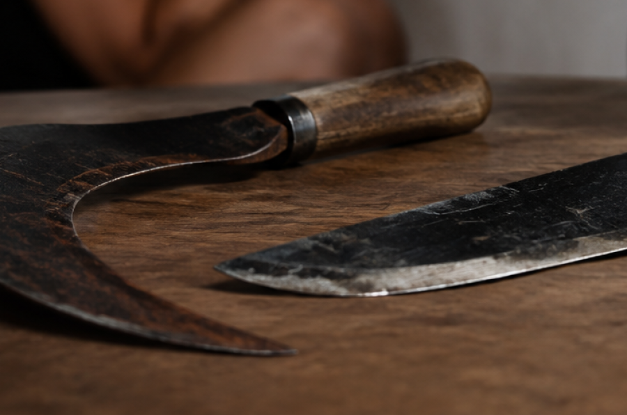 Mulher denuncia agressão e ameaças com foice e facão pelo ex-companheiro em Teofilândia