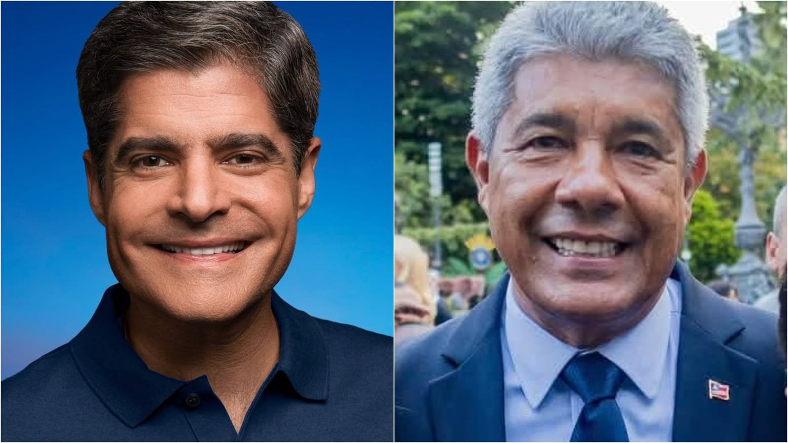 Quaest aponta empate técnico entre ACM Neto e Jerônimo Rodrigues na disputa pelo Governo da Bahia