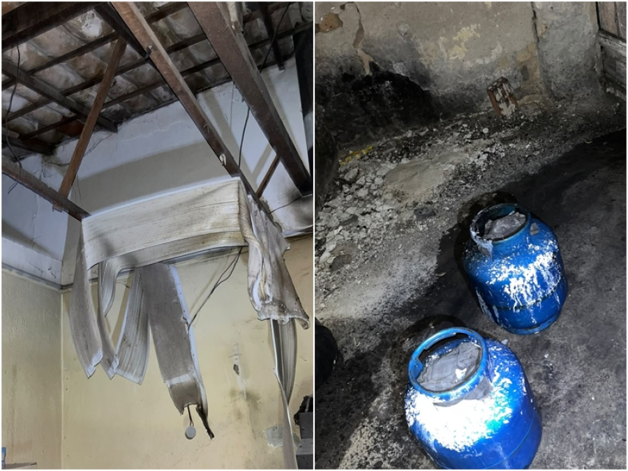Incêndio atinge cozinha de pastelaria no distrito de Salgadália, em Coité