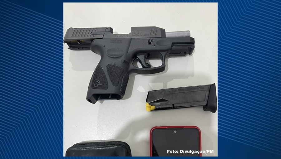 Homem é preso com pistola em povoado de Barrocas