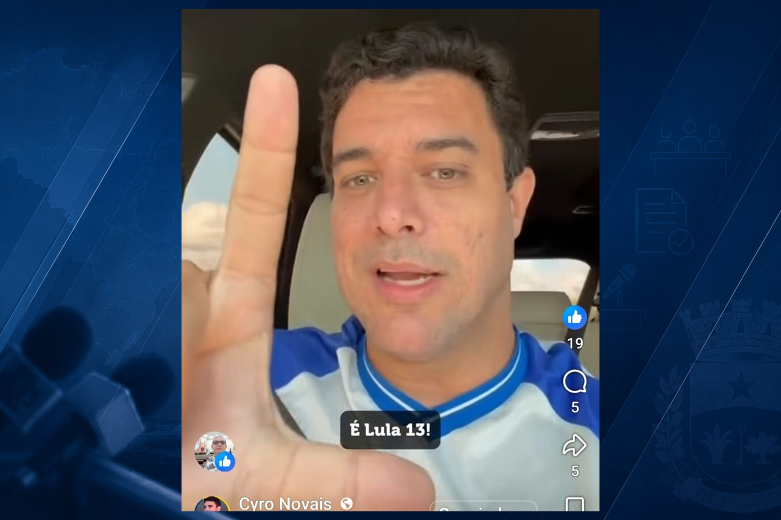 Prefeito de Serrinha intensifica campanha por Lula no 2º turno: “Eleger um presidente que pense no povo”